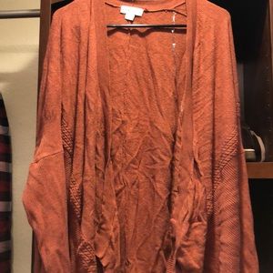 Rust colored sweater
